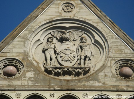 Jefferson Market Library, New York, Greenwich Village, Third Judicial District Courthouse, Calvert Vaux, Victorian Gothic, Henry Thaw, Murder Trial, Stanford White, Evelyn Nesbit, Ada Louise Huxtable, clock tower