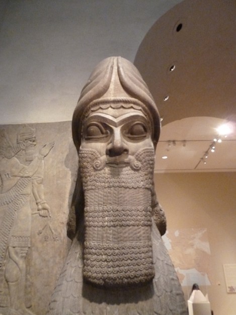 Metropolitan Museum of Art, Ashurnasirpal II, ISIS, Lamassu, Assyrian Christians, John D. Rockefeller Jr., New York, Austen Henry Layard, Syria, Standard Inscription