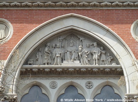 Greenwich Village, Jefferson Market Library, Jefferson Market Courthouse, Third Judicial District Courthouse, Greenwich Village Walking Tour, William Shakespeare, The Merchant of Venice, Shylock, Portia, Antonio, Walk About New York, The Village