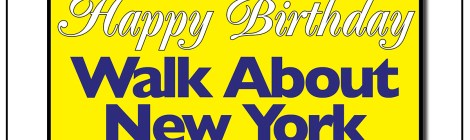 Walk About New York, Birthday, April 1, First Anniversary, Gay Village Walking Tour,