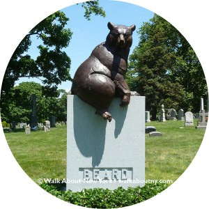 Green-Wood Cemetery, Gay Green-Wood Trolley Tour, Gay Graves Tour, Brooklyn, Bernstein, Basquiat, Fred Ebbb, Gothic Gates, William Beard, Civic Virtue