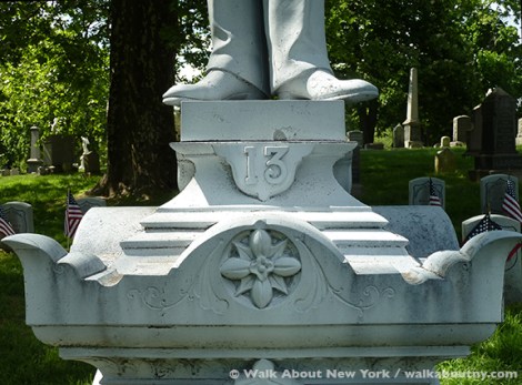 Green-Wood Cemetery, Brooklyn, Clarence McKenzie, Civil War, Drummer Boy, Zinc, Gay Graves Tour, Memorial Day,