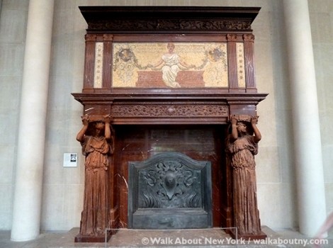 Cornelius Vanderbilt II, Alice Vanderbilt, Karl Bitter, 1 West 57th Street, Mansion, Sherry Netherland Hotel, Central Park, Conservatory Garden, Gate, Fireplace, Augustus St. Gaudens, John LaFarge, Gertrude Vanderbilt Whitney, Anderson Cooper, Vanderbilt Mansion, Fifth Avenue, New York City, Walk About New York, Walking Tour, Guided Walking Tour, Sculpture