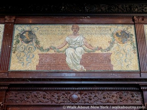 Cornelius Vanderbilt II, Alice Vanderbilt, Karl Bitter, 1 West 57th Street, Mansion, Sherry Netherland Hotel, Central Park, Conservatory Garden, Gate, Fireplace, Augustus St. Gaudens, John LaFarge, Gertrude Vanderbilt Whitney, Anderson Cooper, Vanderbilt Mansion, Fifth Avenue, New York City, Walk About New York, Walking Tour, Guided Walking Tour, Sculpture