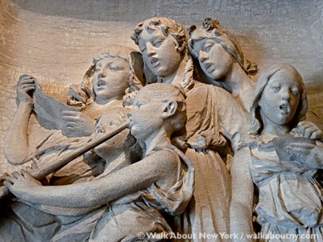 Cornelius Vanderbilt II, Alice Vanderbilt, Karl Bitter, 1 West 57th Street, Mansion, Sherry Netherland Hotel, Central Park, Conservatory Garden, Gate, Fireplace, Augustus St. Gaudens, John LaFarge, Gertrude Vanderbilt Whitney, Anderson Cooper, Vanderbilt Mansion, Fifth Avenue, New York City, Walk About New York, Walking Tour, Guided Walking Tour, Sculpture