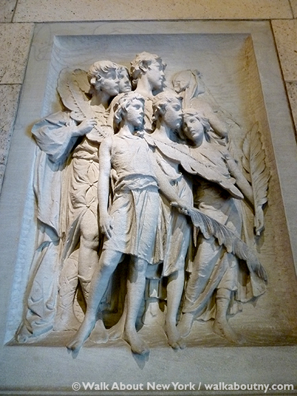 Cornelius Vanderbilt II, Alice Vanderbilt, Karl Bitter, 1 West 57th Street, Mansion, Sherry Netherland Hotel, Central Park, Conservatory Garden, Gate, Fireplace, Augustus St. Gaudens, John LaFarge, Gertrude Vanderbilt Whitney, Anderson Cooper, Vanderbilt Mansion, Fifth Avenue, New York City, Walk About New York, Walking Tour, Guided Walking Tour, Sculpture