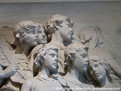 Cornelius Vanderbilt II, Alice Vanderbilt, Karl Bitter, 1 West 57th Street, Mansion, Sherry Netherland Hotel, Central Park, Conservatory Garden, Gate, Fireplace, Augustus St. Gaudens, John LaFarge, Gertrude Vanderbilt Whitney, Anderson Cooper, Vanderbilt Mansion, Fifth Avenue, New York City, Walk About New York, Walking Tour, Guided Walking Tour, Sculpture