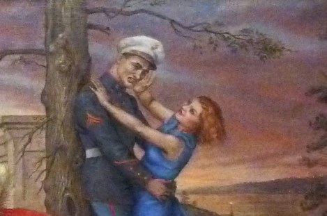 Paul Cadmus, Malcolm Forbes, Whitney, Whitney Museum of American Art, Meat Packing District, Gay Village Walking Tour, Sailors and Floozies, American Art, Homoerotic Art, Riverside Park, Manhattan, Gay Art