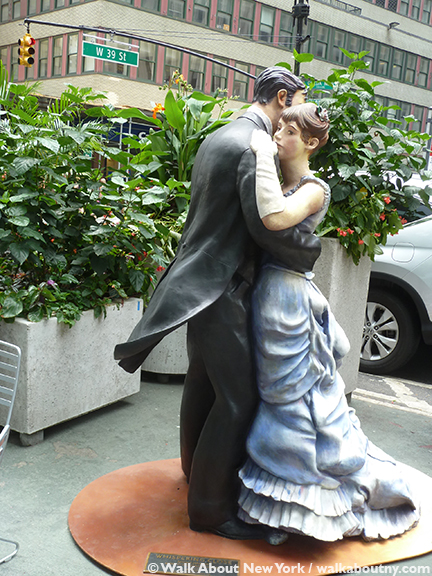 Seward Johnson, Broadway, Garment District Alliance, Summer Arts on the Plazas, Celebrating the Familiar, Beyond the Frame, Icons Revisited, Grounds for Sculpture, Johnson & Johnson, Times Square, Hamilton NJ, Seward Johnson in New York Selections from the Retrospective