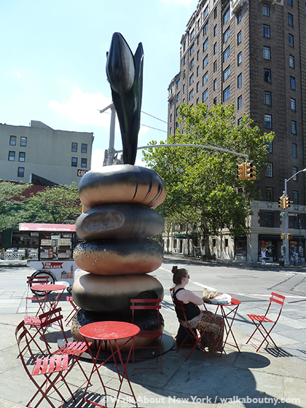 Hanna Liden, Bagel, Swedish, Christopher Street, Hudson River Park, Ruth Wittenberg Plaza, Kiehl’s, Art Production Fund