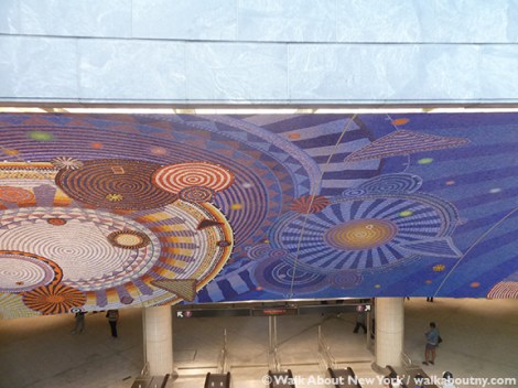 Xenobia Bailey, Subway Art, Subway Art Tour, Hudson Yards, #7 Subway Line, Midtown Manhattan, West Side, MTA, Metropolitan Transportation Society, crochet art, needle art