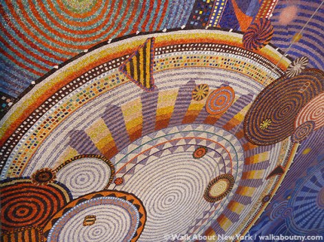 Xenobia Bailey, Subway Art, Subway Art Tour, Hudson Yards, #7 Subway Line, Midtown Manhattan, West Side, MTA, Metropolitan Transportation Society, crochet art, needle art