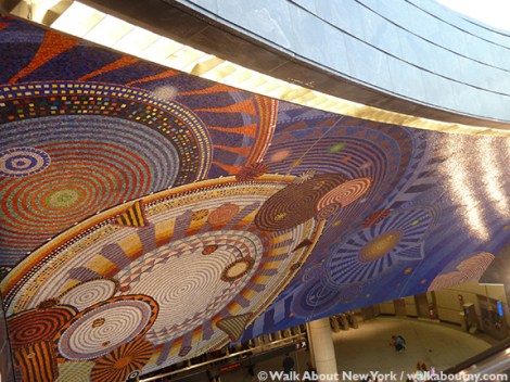 Xenobia Bailey, Subway Art, Subway Art Tour, Hudson Yards, #7 Subway Line, Midtown Manhattan, West Side, MTA, Metropolitan Transportation Society, crochet art, needle art