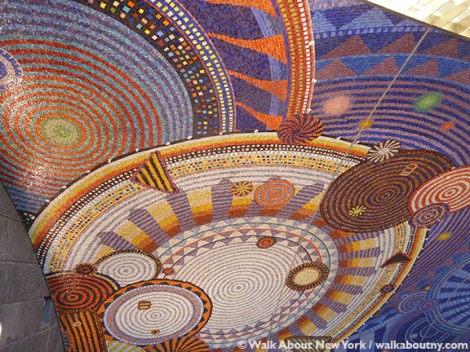 Xenobia Bailey, Subway Art, Subway Art Tour, Hudson Yards, #7 Subway Line, Midtown Manhattan, West Side, MTA, Metropolitan Transportation Society, crochet art, needle art