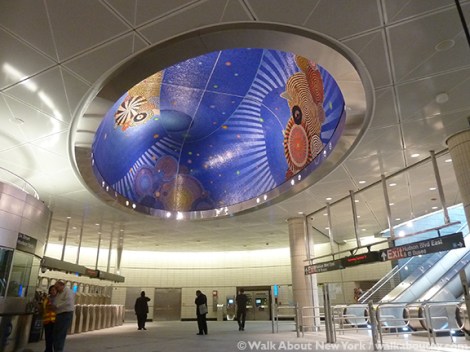 Xenobia Bailey, Subway Art, Subway Art Tour, Hudson Yards, #7 Subway Line, Midtown Manhattan, West Side, MTA, Metropolitan Transportation Society, crochet art, needle art