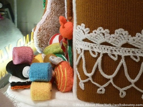 Lion Brand Yarn, Gingerbread House, Knit, Knitting, Yarn, Sweet, Christmas, Window, Gingerbread Man, Candy