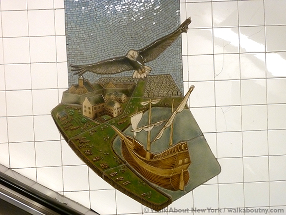 Subway Art Tour Two, Walk About New York, New York City, New York Subway, Subway Art, Whitehall St