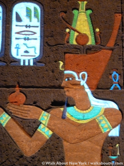 Walk About New York, Temple of Dendur, Metropolitan Museum of Art, MMA, Color, Jacqueline Kennedy Onasis, the Met, MediaLab, Caesar Augustus, Egypt, Hathor, Horus, Egyptian