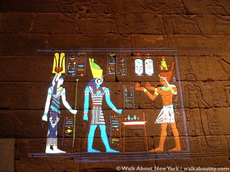 Walk About New York, Temple of Dendur, Metropolitan Museum of Art, MMA, Color, Jacqueline Kennedy Onasis, the Met, MediaLab, Caesar Augustus, Egypt, Hathor, Horus, Egyptian