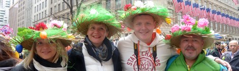 New York Easter Parade Family Bonnets