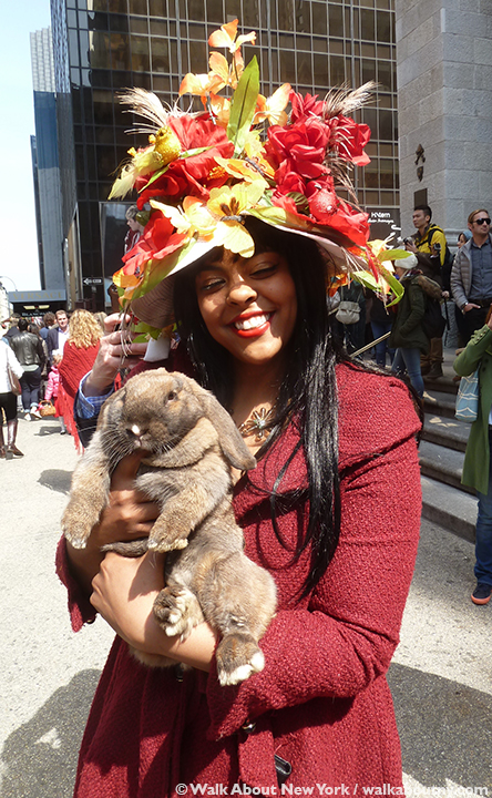 New York Easter Parade Live Bunny