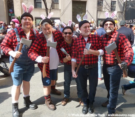 New York Easter Parade Lumber Jacks