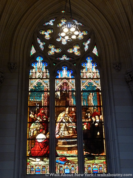 St. Patrick’s Cathedral, Fifth Avenue, New York, Stained Glass Windows, Gothic, Walk About New York