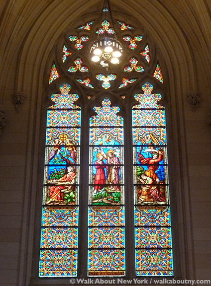 St. Patrick’s Cathedral, Fifth Avenue, New York, Stained Glass Windows, Gothic, Walk About New York