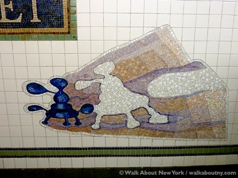 NYC Subway Art 28th St. and Broadway