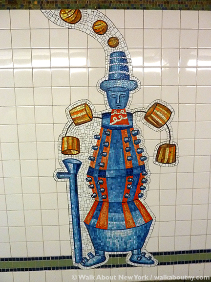 NYC Subway Art 28th St. and Broadway