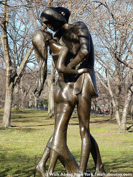 William Shakespeare, Central Park, Delacorte Theater, Romeo and Juliet, Central Park Walking Tour, Milton Hebald, George Delacorte, 400th anniversary