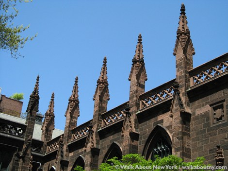Greenwich Village, Greenwich Village Walking Tour, First Presbyterian Church, Joseph C. Wells, Fifth Avenue, the Old First, Church, Architecture,