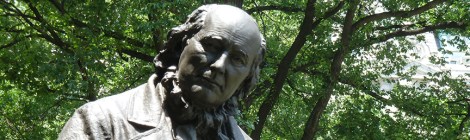 Horace Greeley, New York Tribune, World Press Freedom Day, Park Row, Printers Row, John Quincy Adams Ward