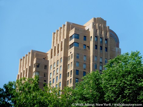 The Majestic, Central Park West, Central Park Walking Tour, Irwin Chanin, Art Deco, Majestic Apartments,
