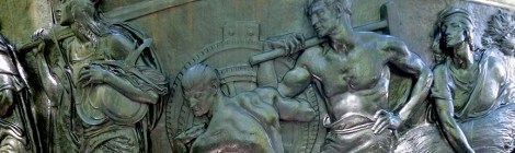 Independence Flagstaff, Tammany Society, Charles F. Murphy, Union Square, Five Squares and a Circle Tour, Anthony De Francisci, July 4th 1776, July 4th 1926, Declaration of Independence, Liberty Tree, Liberty, Freedom, Independence