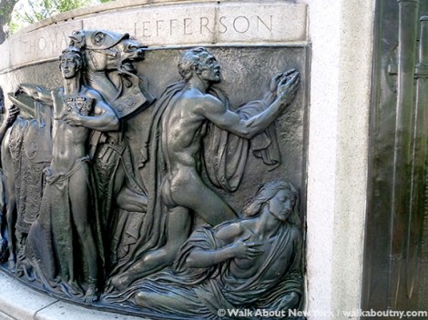 Independence Flagstaff, Tammany Society, Charles F. Murphy, Union Square, Five Squares and a Circle Tour, Anthony De Francisci, July 4th 1776, July 4th 1926, Declaration of Independence, Liberty Tree, Liberty, Freedom, Independence