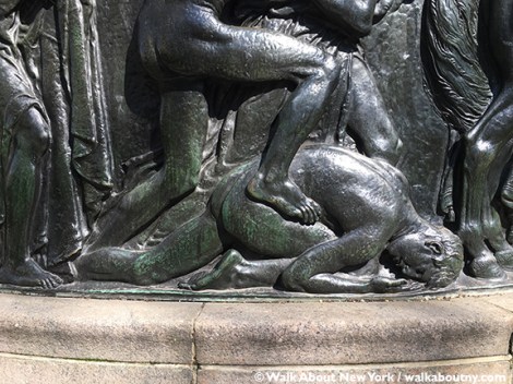 Independence Flagstaff, Tammany Society, Charles F. Murphy, Union Square, Five Squares and a Circle Tour, Anthony De Francisci, July 4th 1776, July 4th 1926, Declaration of Independence, Liberty Tree, Liberty, Freedom, Independence