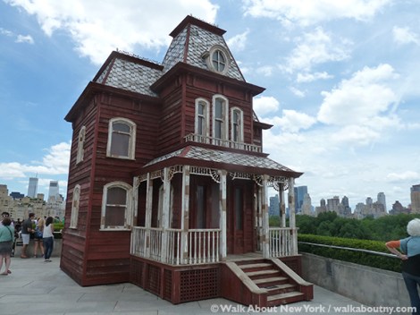 The Metropolitan Museum of Art, Psycho, Edward Hopper, Cornelia Parker, Norman Bates, Sculpture, Transitional Object, Barn, Walk About New York, Specialty Tours, Alfred Hitchcock,