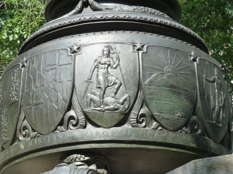 Independence Flagstaff, Tammany Society, Charles F. Murphy, Union Square, Five Squares and a Circle Tour, Anthony De Francisci, July 4th 1776, July 4th 1926, Declaration of Independence, Liberty Tree, Liberty, Freedom, Independence