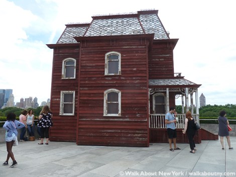 The Metropolitan Museum of Art, Psycho, Edward Hopper, Cornelia Parker, Norman Bates, Sculpture, Transitional Object, Barn, Walk About New York, Specialty Tours, Alfred Hitchcock,