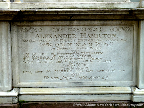 Walk About New York, Downtown Manhattan Walking Tour, Charging Bull, Wall Street, Lower Manhattan, New Amsterdam, Broadway, Alexander Hamilton, Trinity Church, Trinty Churchyard