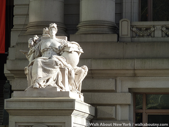Walk About New York, Downtown Manhattan Walking Tour, Charging Bull, Wall Street, Lower Manhattan, New Amsterdam, Custom House, Daniel Chester French, Europe