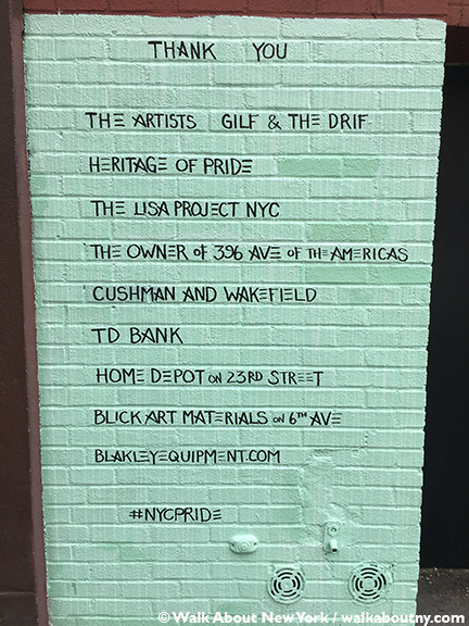 Gay Pride, We Are Orlando, The L.I.S.A. Project, Mural, Gay Village Walking Tour, Walk About New York