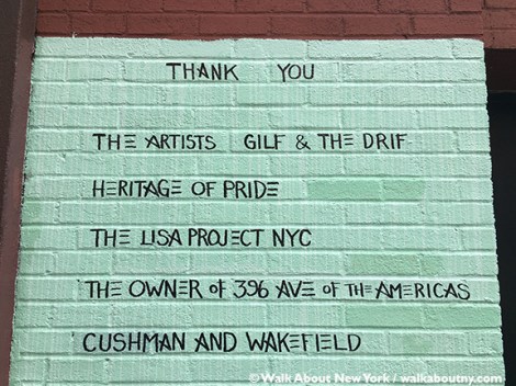 Gay Pride, We Are Orlando, The L.I.S.A. Project, Mural, Gay Village Walking Tour, Walk About New York