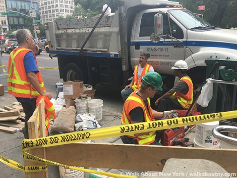 Labor Day, Five Squares and a Circle Tour, Walk About New York, Union Square