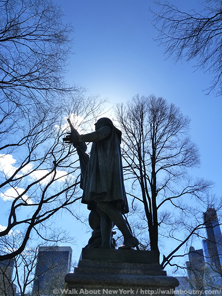 Christopher Columbus, Central Park Walking Tour, Walk About New York, Central Park, Bronze Statue, Sculptural Art, New York, Walking Tour