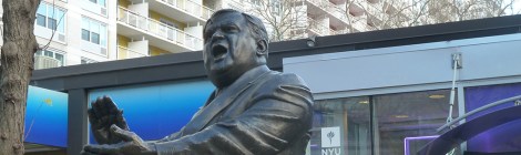 Fiorello La Guardia, La Guardia Place, South Village, Walk About New York, Greenwich Village, Neil Estern, Sculpture, Art