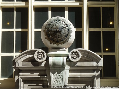 Clocks, Time, Street Clocks, Public Clocks, Save America’s Clocks, Downtown Manhattan Walking Tour, Five Squares and a Circle Tour, Sidewalk Clocks