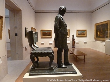 Metropolitan Museum of Art, Abraham Lincoln, Augustus Saint-Gaudens, Sculpture, Art, Bronze, Standing Lincoln, New York Vacation