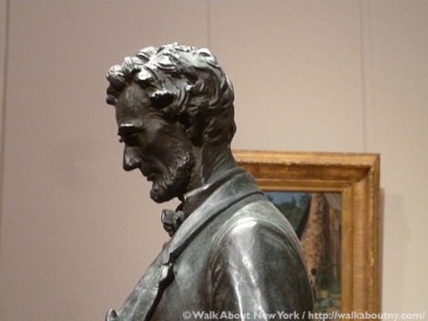 Metropolitan Museum of Art, Abraham Lincoln, Augustus Saint-Gaudens, Sculpture, Art, Bronze, Standing Lincoln, New York Vacation